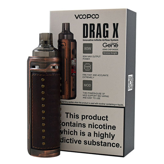 Voopoo Drag X Vape Kit-Chestnut