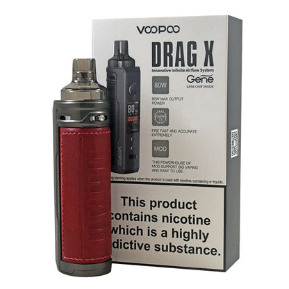 Voopoo Drag X Vape Kit-Silver Knight
