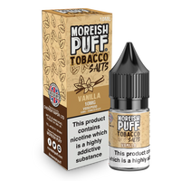 Moreish Puff Salts Vanilla Tobacco 10ml Nic Salt-10mg