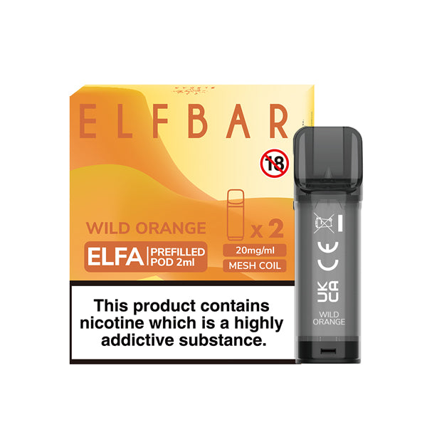 Elf Bar Elfa Prefilled Pods 2pcs - Blueberry Bubble Gum