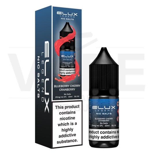 ELUX Legend Salts Blueberry Cherry Cranberry 10ml Nic Salt