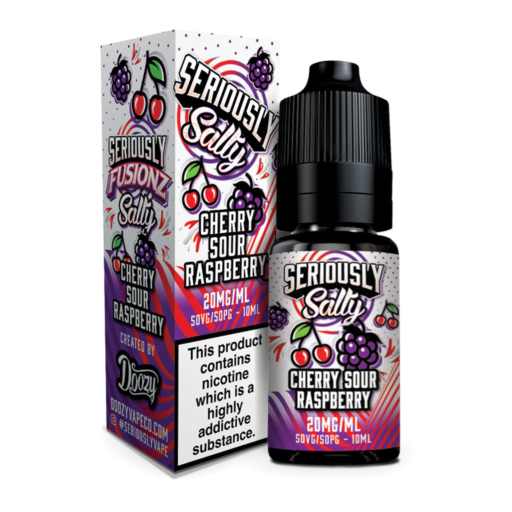 Cherry Sour Raspberry Seriously Salty 10ml Nic Salt