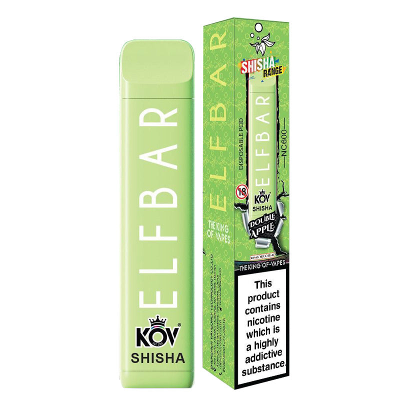 Elf Bar NC600 Shisha Disposable - Double Apple