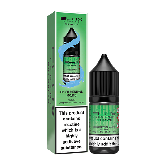 ELUX Legend Salts Fresh Menthol Mojito 10ml Nic Salt