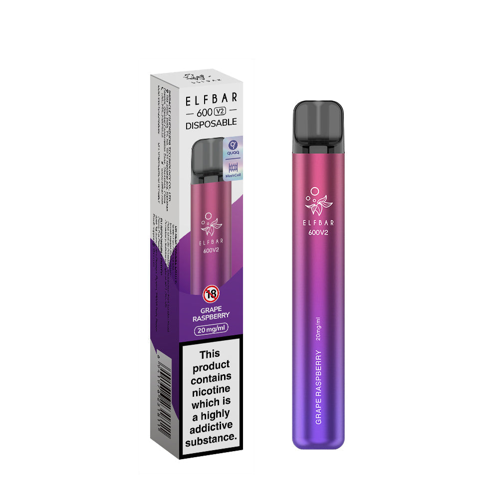 ElfBar 600 V2 Grape Raspberry