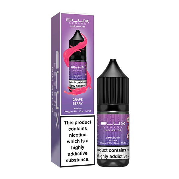 ELUX Legend Salts Grape Berry 10ml Nic Salt