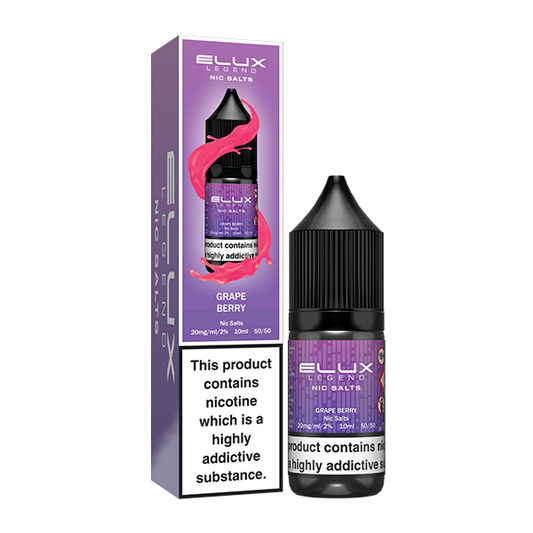 ELUX Legend Salts Grape Berry 10ml Nic Salt