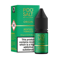 Pod Salt Menthol Tobacco 10ml E-Liquid