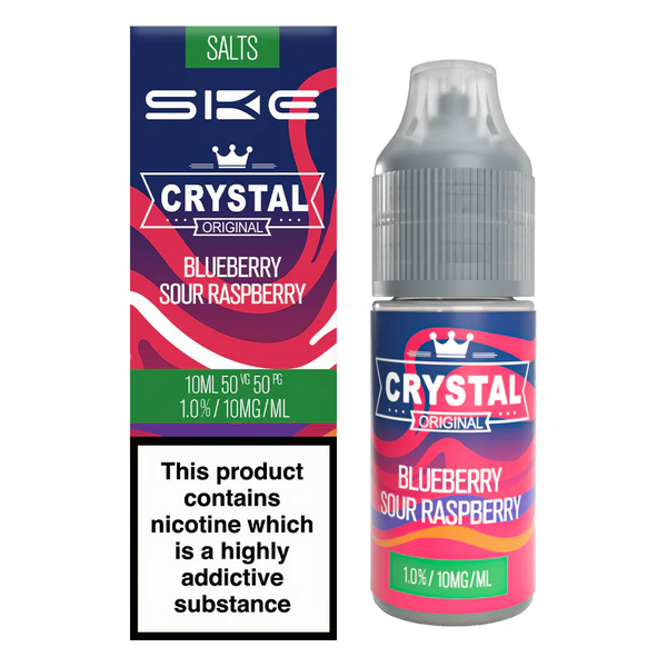 SKE Crystal Original Blueberry Sour Raspberry 10ml Nic Salt