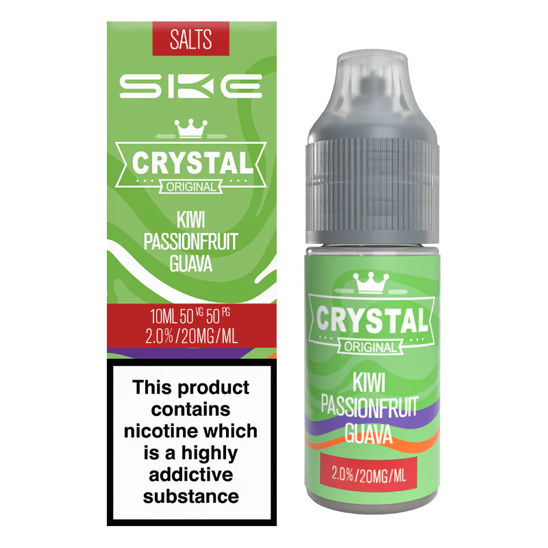 SKE Crystal Original Kiwi Passionfruit Guava 10ml Nic Salt