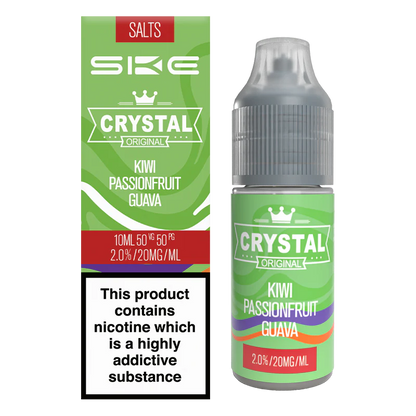 SKE Crystal Original Kiwi Passionfruit Guava 10ml Nic Salt