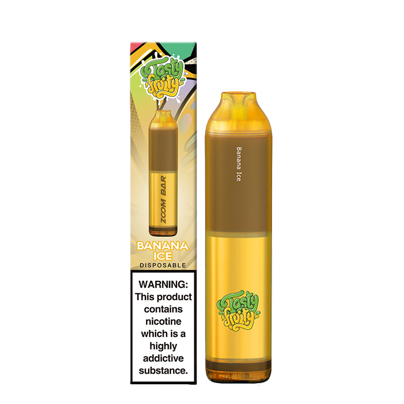 Tasty Fruity Zoom Bar Disposable Vape - Banana Ice
